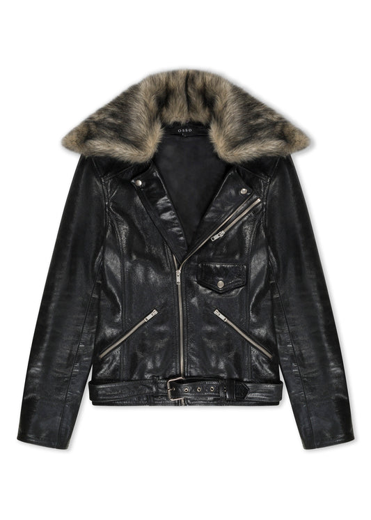 Royale Lambskin Leather Jacket