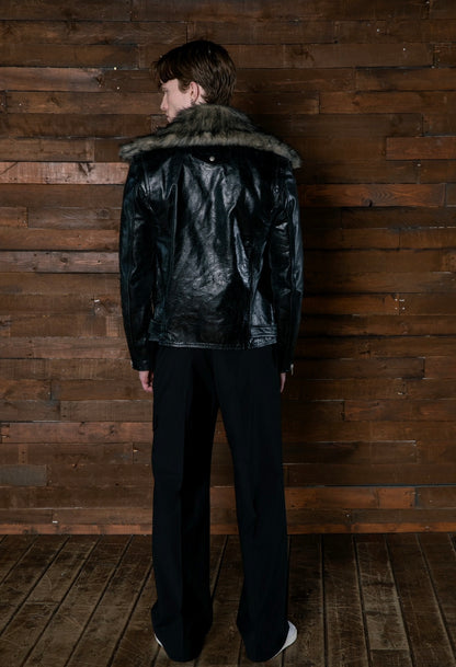 Royale Lambskin Leather Jacket