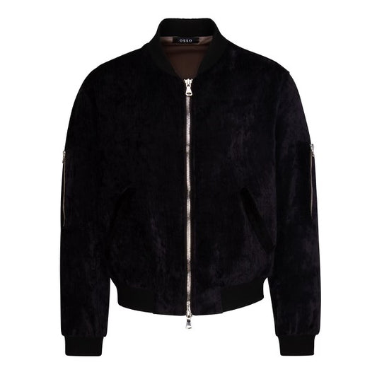 Chenille Bomber Jacket