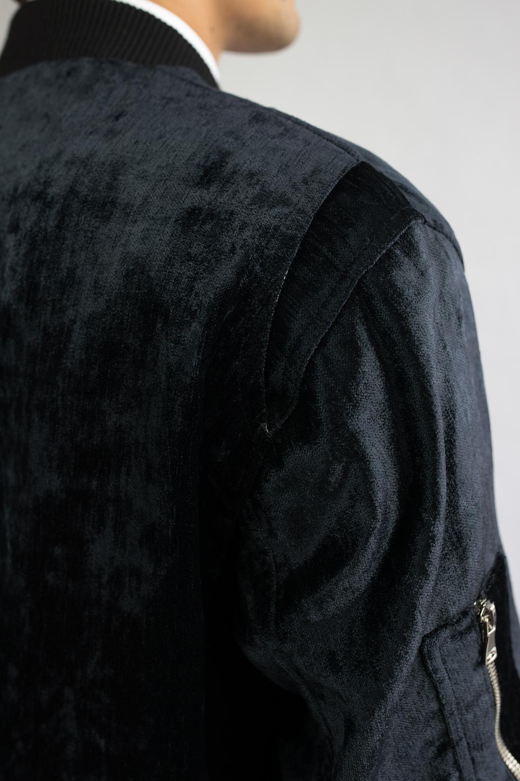 Chenille Bomber Jacket