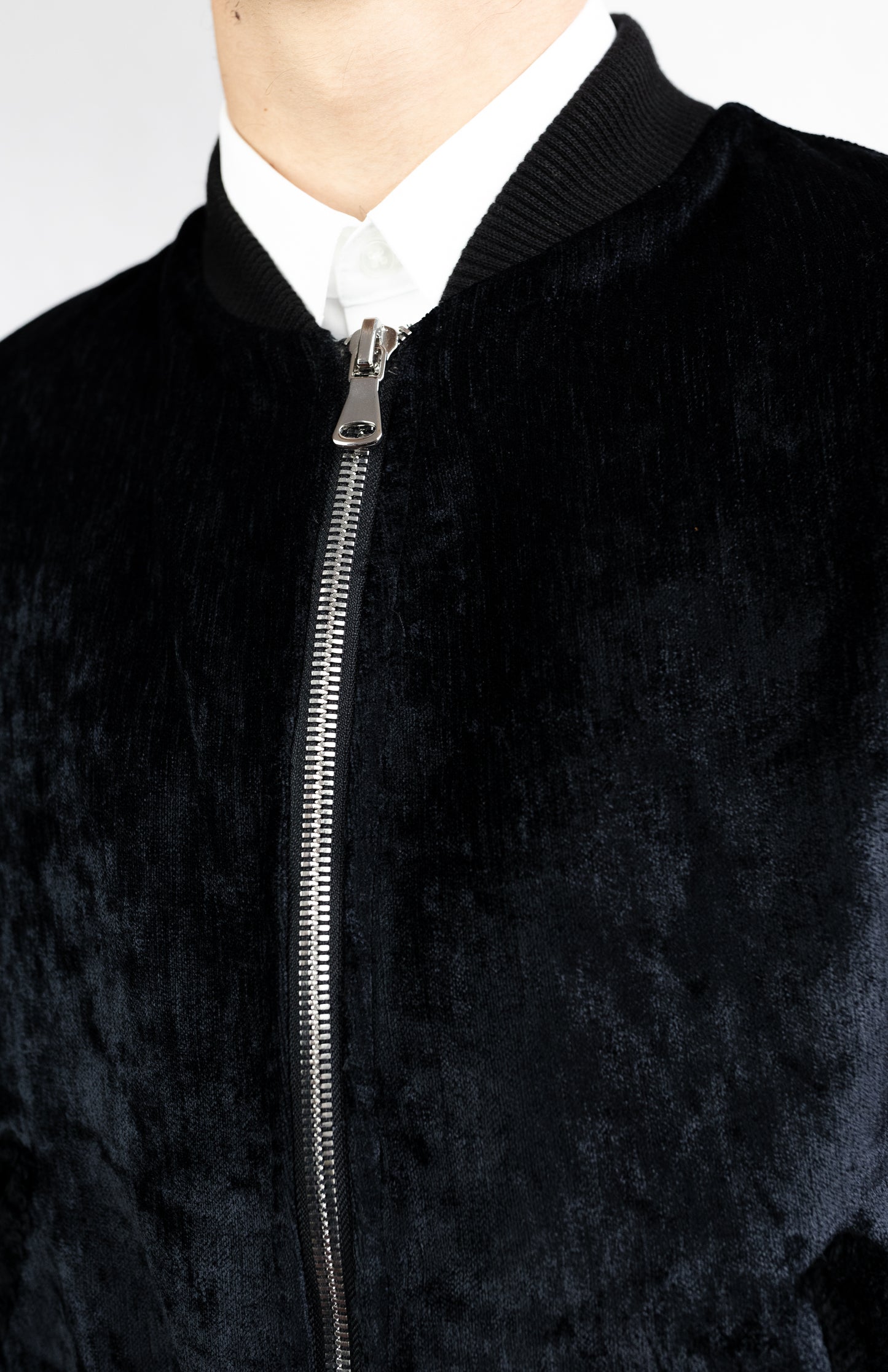 Chenille Bomber Jacket